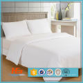 300TC White Plain Fabric Stars Hotel Cotton Bedding Set